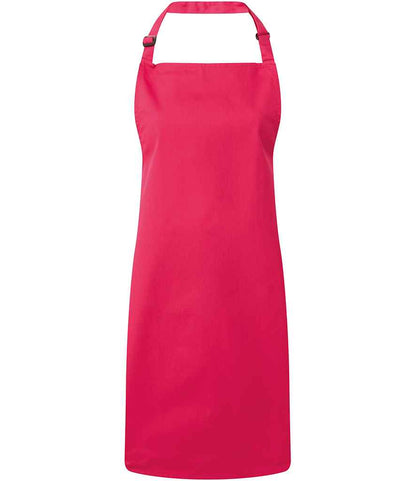 Premier 'Colours' Bib Apron in Hot Pink
