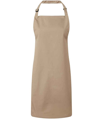 Premier 'Colours' Bib Apron in Khaki