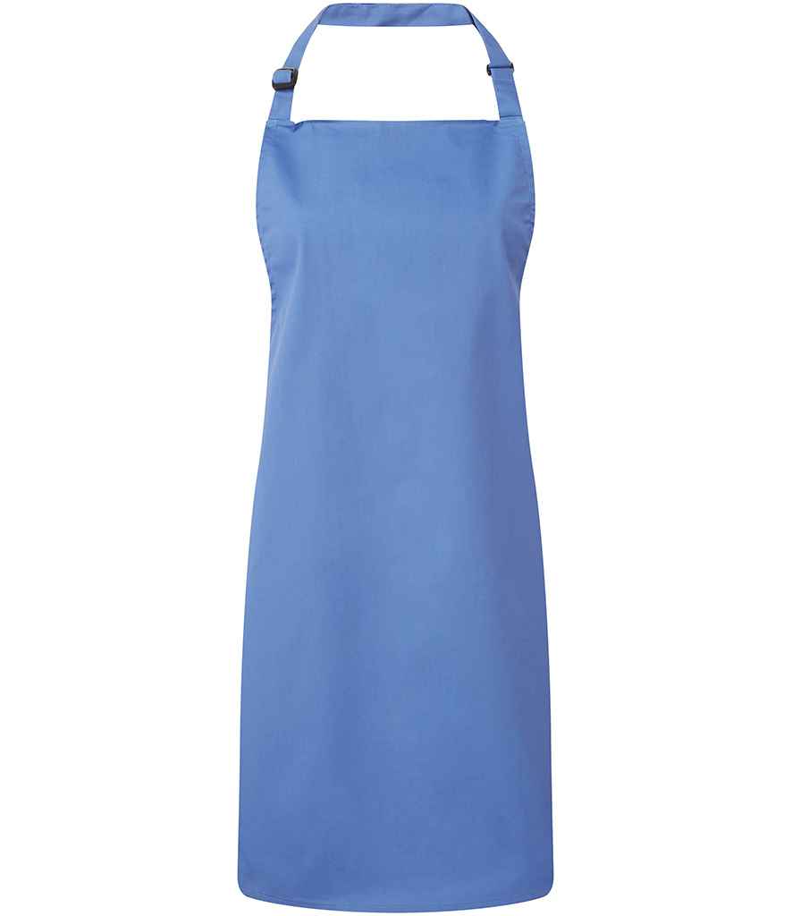 Premier 'Colours' Bib Apron in Mid Blue