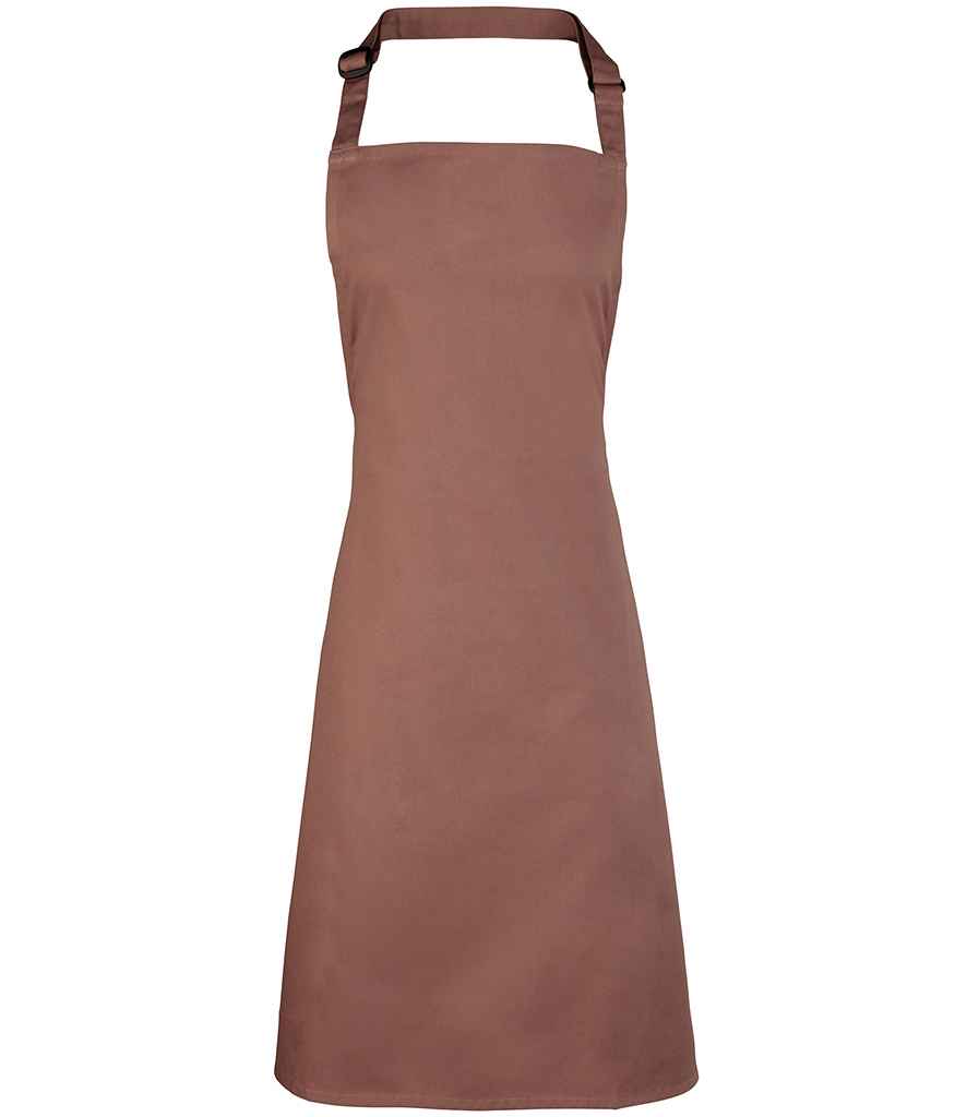 Premier 'Colours' Bib Apron in Mocha