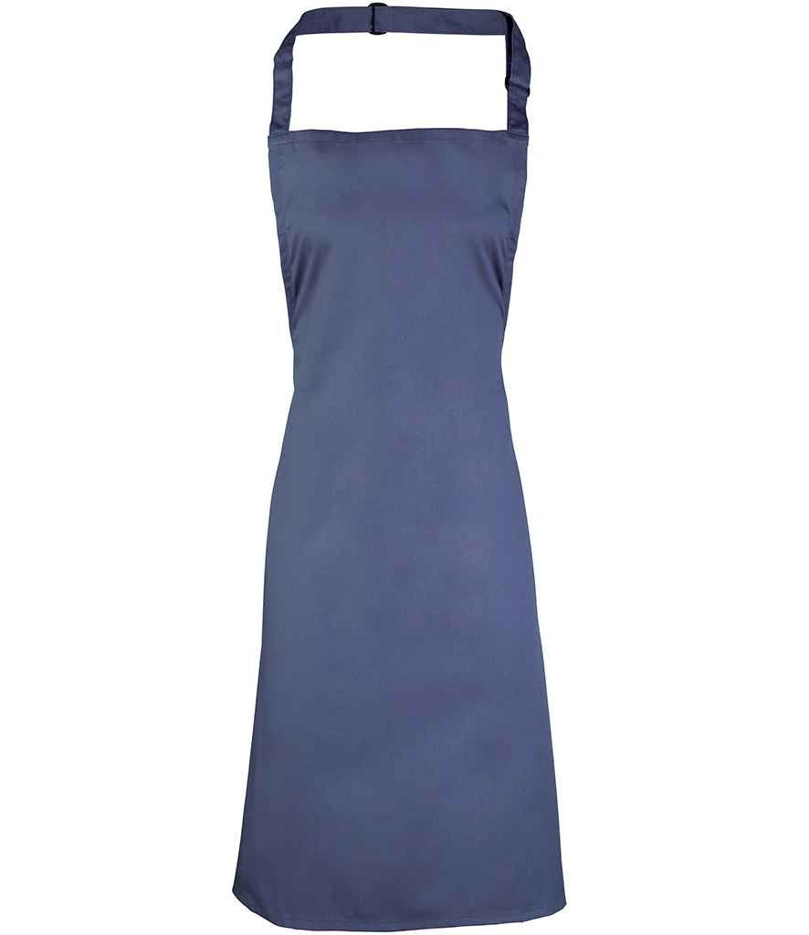 Premier 'Colours' Bib Apron in Marine Blue