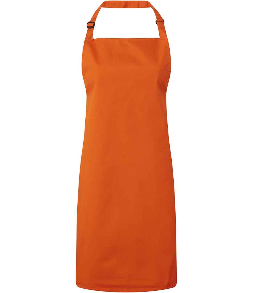 Premier 'Colours' Bib Apron in Orange