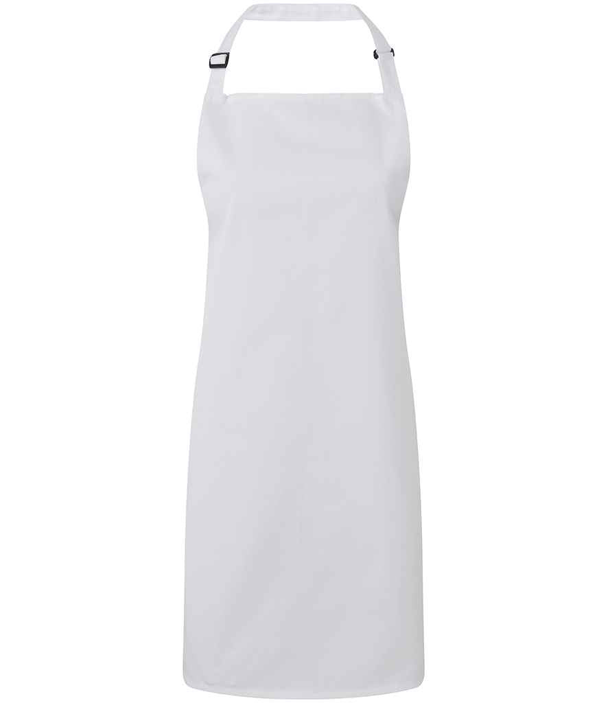 Premier Premier 'Colours' Bib Apron White