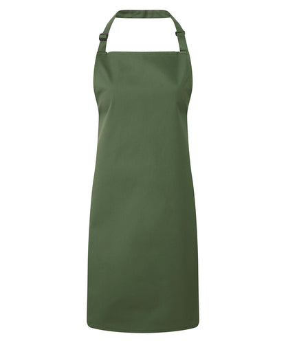 Premier Colours bib apron Moss