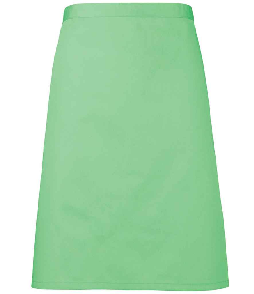 Premier 'Colours' Mid Length Apron in Apple Green
