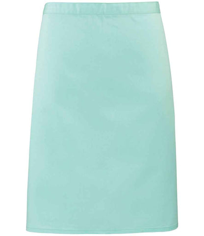 Premier 'Colours' Mid Length Apron in Aqua