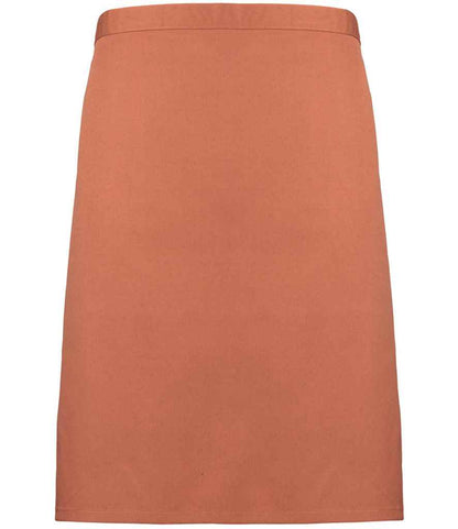 Premier 'Colours' Mid Length Apron in Chestnut