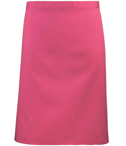 Premier 'Colours' Mid Length Apron in Hot Pink