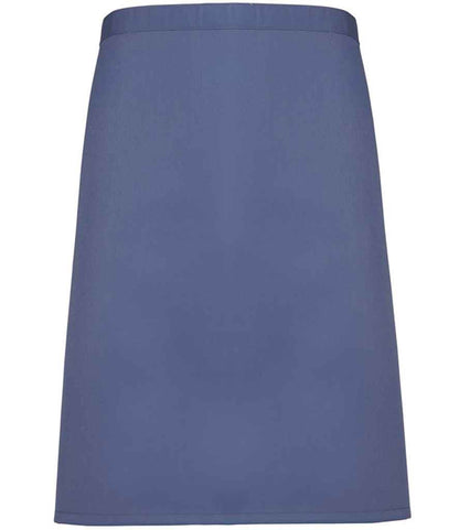 Premier 'Colours' Mid Length Apron in Marine Blue