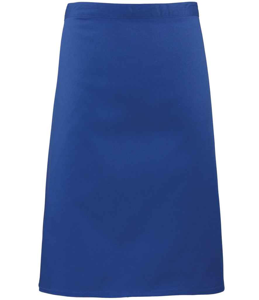 Premier 'Colours' Mid Length Apron in Royal Blue
