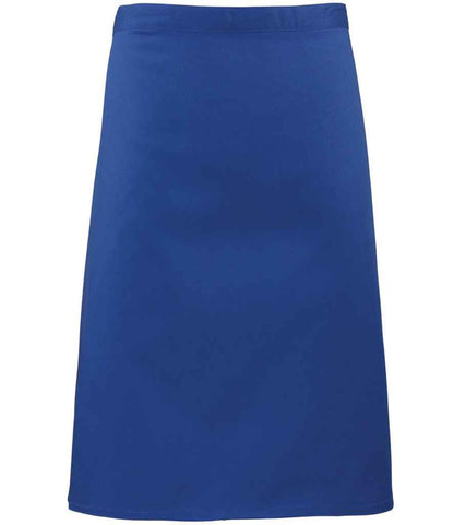 Premier 'Colours' Mid Length Apron in Royal Blue