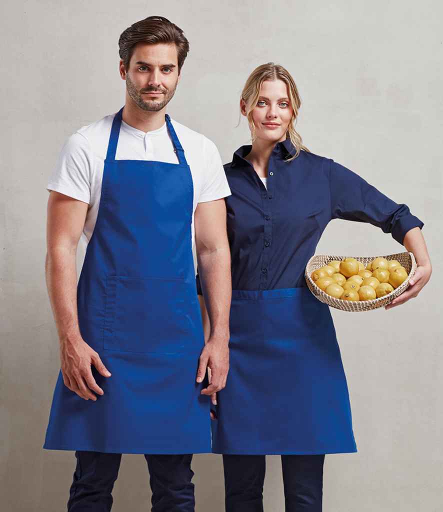Premier Premier 'Colours' Mid Length Apron Royal Blue