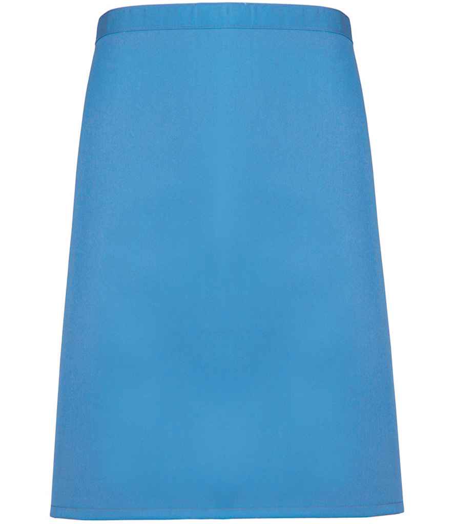 Premier 'Colours' Mid Length Apron in Sapphire Blue