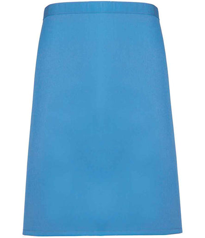 Premier 'Colours' Mid Length Apron in Sapphire Blue
