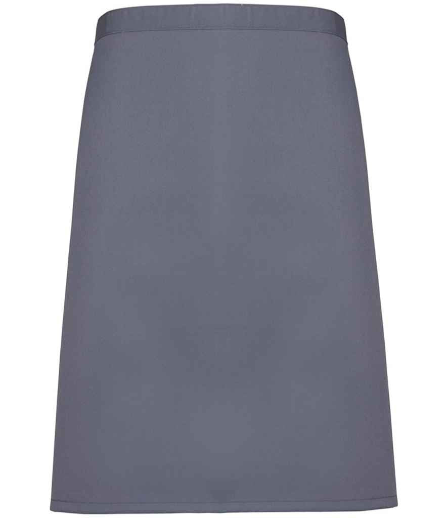 Premier 'Colours' Mid Length Apron in Steel
