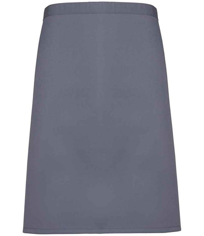 Premier 'Colours' Mid Length Apron in Steel