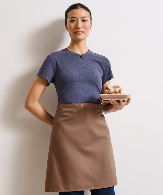 Premier Colours mid-length apron Apple