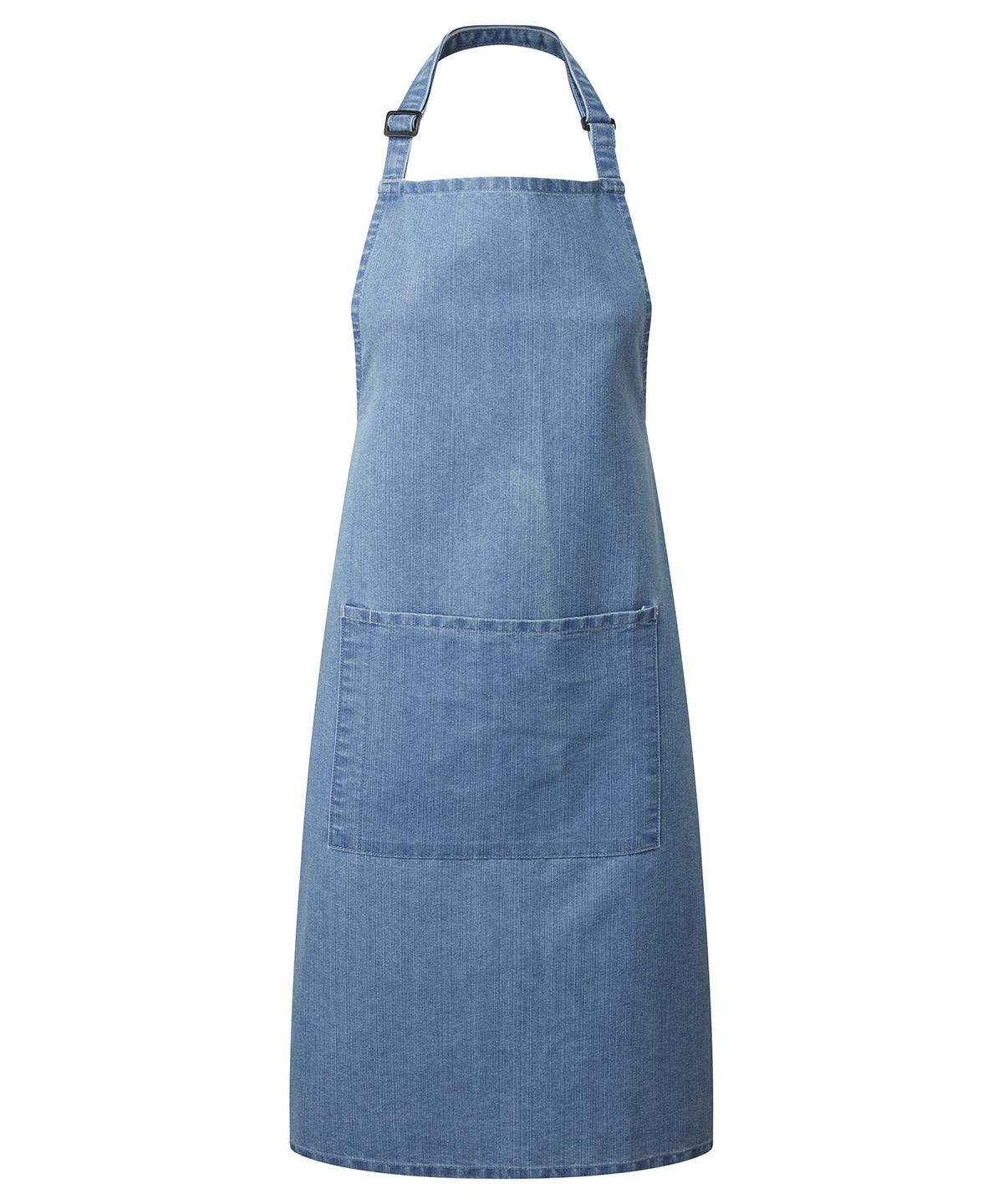 Premier Colours bib apron with pocket Blue Denim