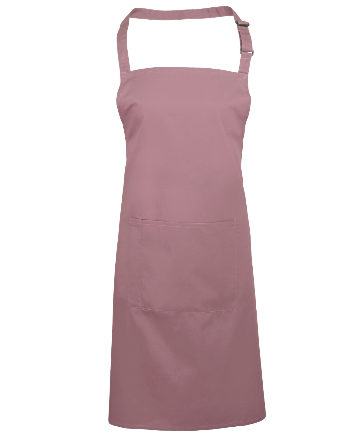 Premier Colours bib apron with pocket Rose