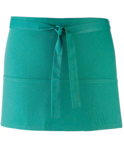 Premier 'Colours' 3 Pocket Apron in Emerald