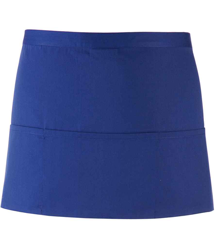 Premier 'Colours' 3 Pocket Apron in Royal Blue