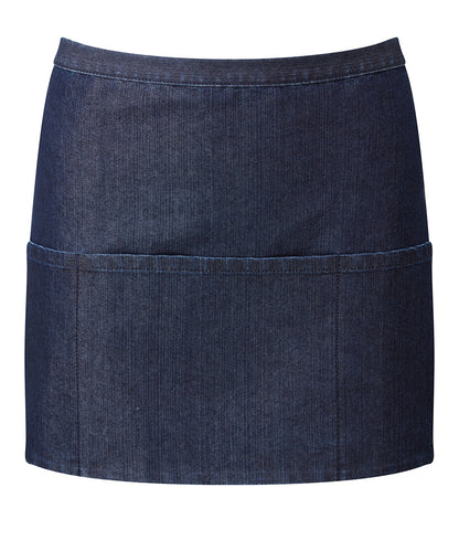 Premier Colours 3-pocket apron Indigo Denim