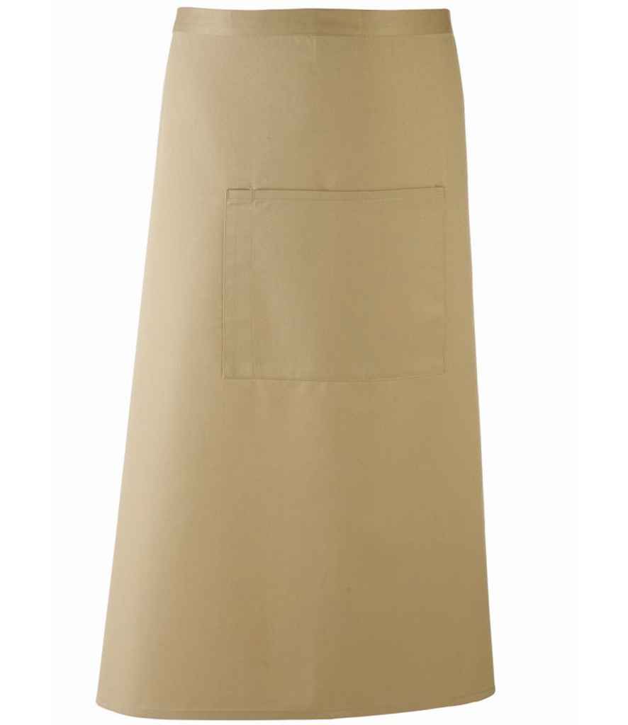 Premier 'Colours' Bar Apron in Khaki