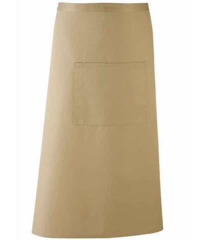 Premier 'Colours' Bar Apron in Khaki