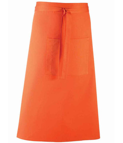 Premier 'Colours' Bar Apron in Orange