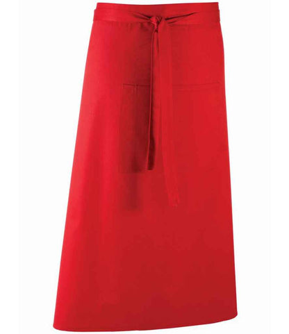 Premier 'Colours' Bar Apron in Red