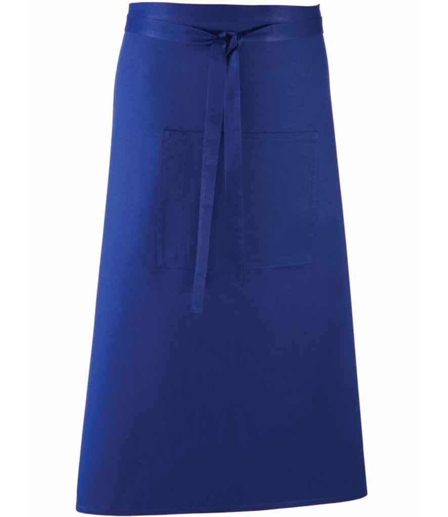 Premier 'Colours' Bar Apron in Royal Blue