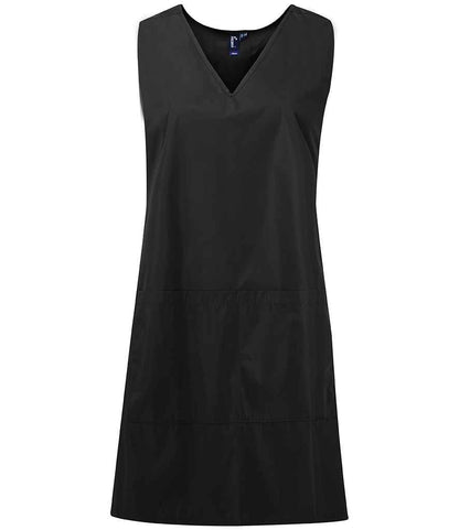 Premier Waterproof Wrap Around Tunic Apron in Black