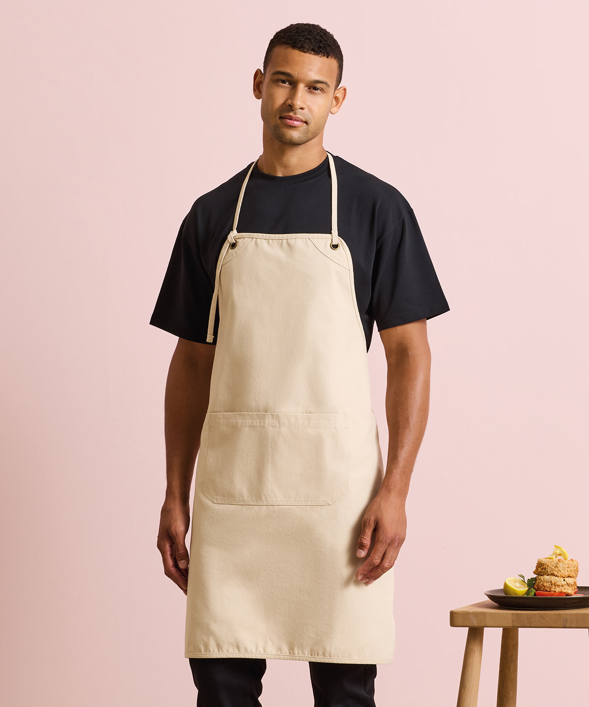 Premier ‘Artisan’s choice’ double-pocket canvas apron Black