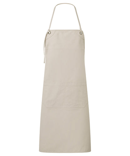 Premier ‘Artisan’s choice’ double-pocket canvas apron Natural