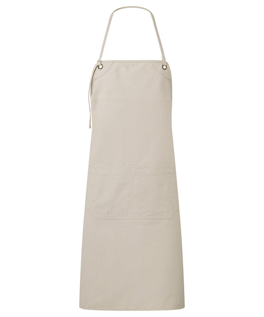 Premier ‘Artisan’s choice’ double-pocket canvas apron Natural