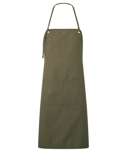 Premier ‘Artisan’s choice’ double-pocket canvas apron Olive