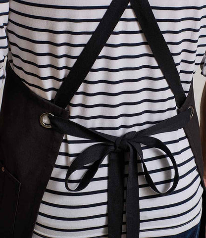 Premier Clip 'n' Clasp Cross Back Bib Apron - model image