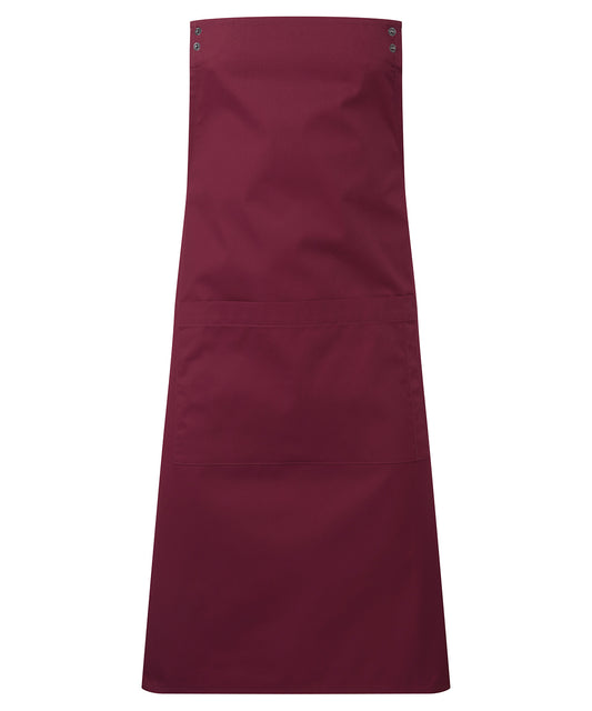 Premier ‘Swap & Pop’ Customisable Apron – Body Burgundy