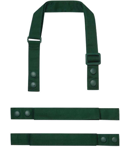 Premier Swap and Pop Customisable Apron Straps in Bottle Green