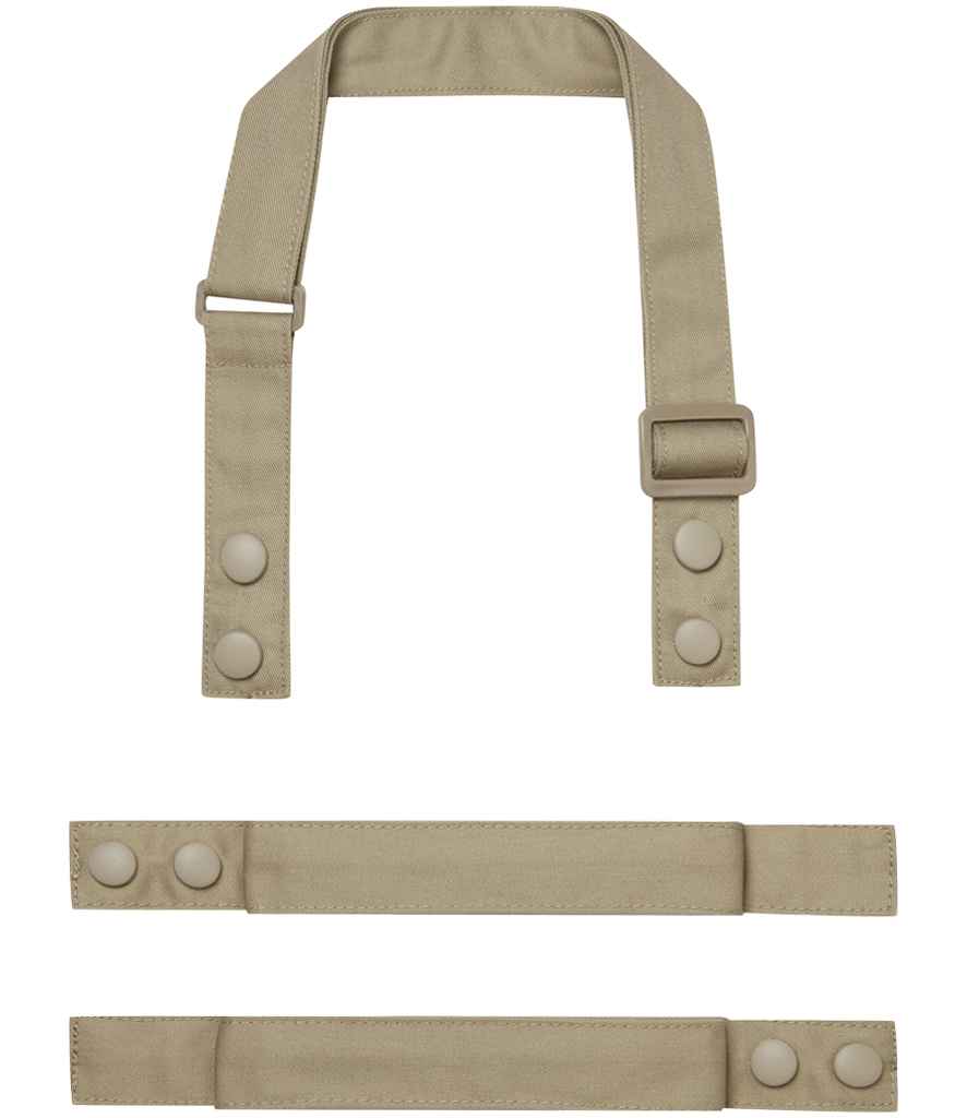 Premier Swap and Pop Customisable Apron Straps in Khaki