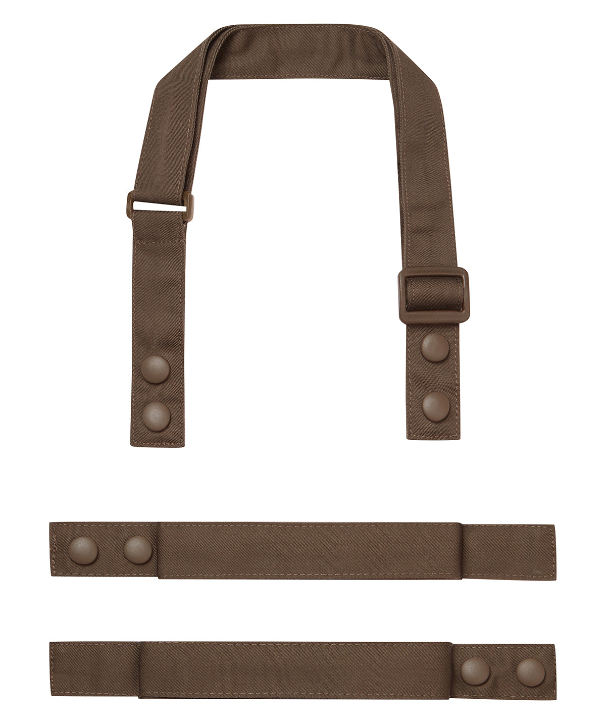Premier ‘Swap & Pop’ Customisable Apron – Straps Brown