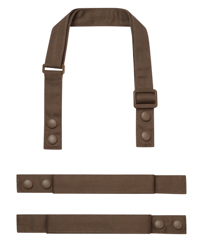Premier ‘Swap & Pop’ Customisable Apron – Straps Brown
