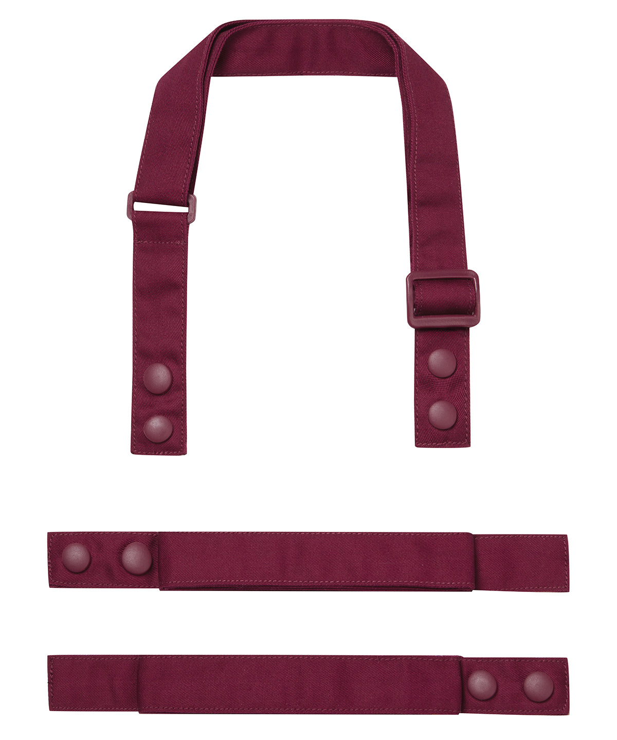 Premier ‘Swap & Pop’ Customisable Apron – Straps Burgundy