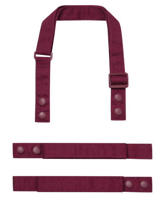 Premier ‘Swap & Pop’ Customisable Apron – Straps Burgundy
