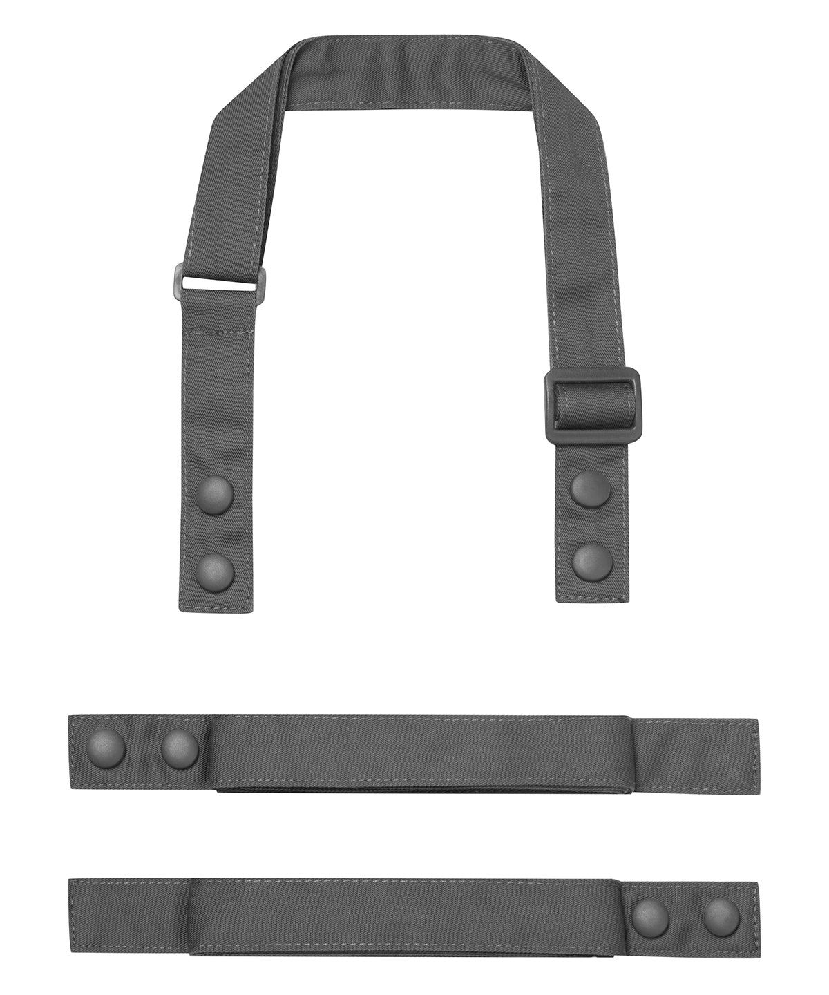 Premier ‘Swap & Pop’ Customisable Apron – Straps Dark Grey