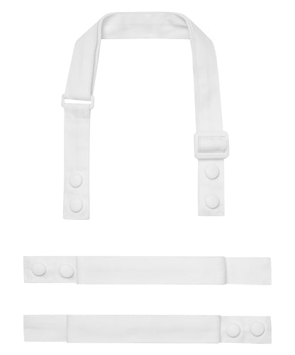 Premier ‘Swap & Pop’ Customisable Apron – Straps White