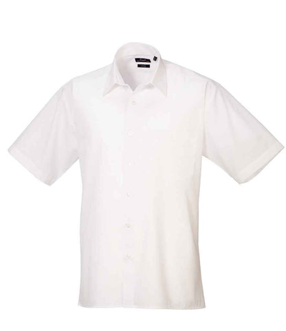 Premier Premier Short Sleeve Poplin Shirt White
