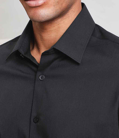 Premier Premier Recyclight® Long Sleeve Poplin Shirt Black