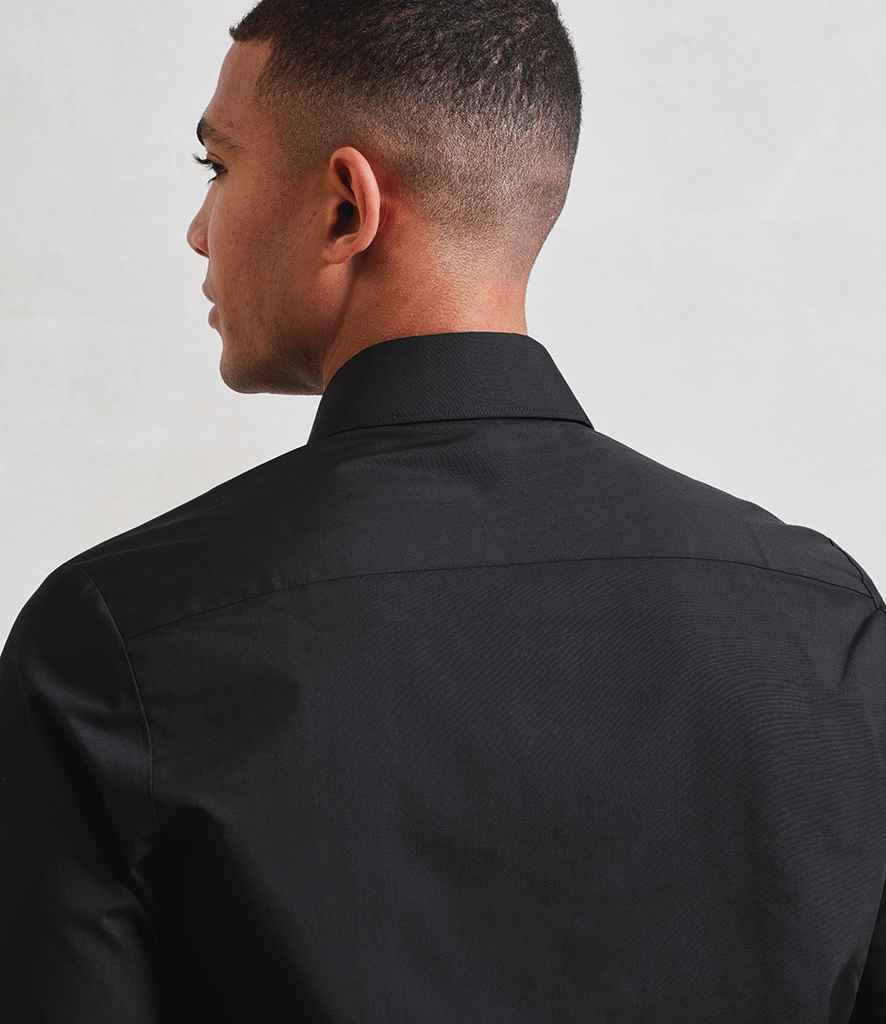 Premier Premier Recyclight® Long Sleeve Poplin Shirt Black