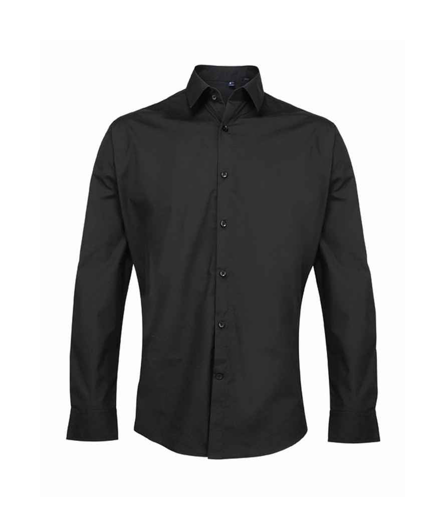 Premier Premier Supreme Long Sleeve Poplin Shirt Black